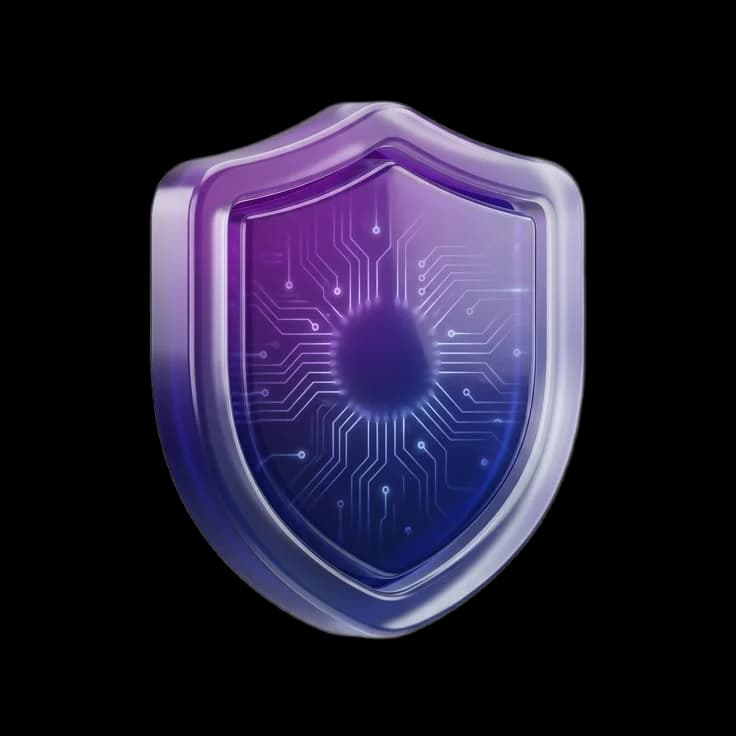 Cyber security service illustration