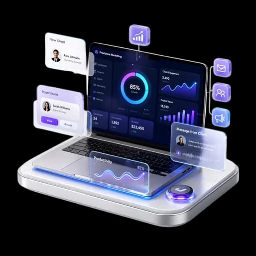 Software development service illustration